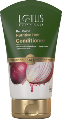 Lotus Botanicals Red Onion Nutritive Hair Conditioner | Prevent Breakage & Smoothens Hair(150 g)