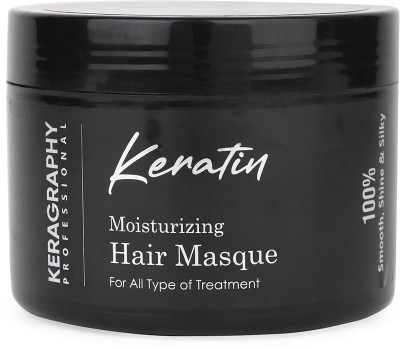 KERAGRAPHY Keratine Detoxifying Hair Masque Damaged Hair Repair - Hair Spa at Home(500 ml)