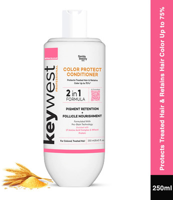 Keywest Professional Color Protect Conditioner For Colored, Treated Hair(250 ml)