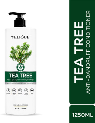 VELIQUE Tea Tree Conditioner for Dry & Dandruff-Prone Scalp | Scalp Care(1250 ml)