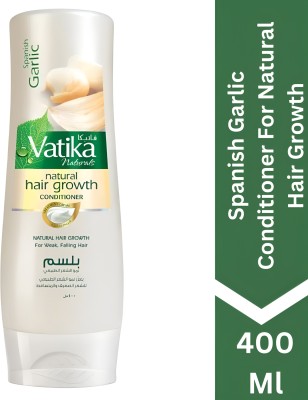 VATIKA Spanish Garlic Conditioner with Natural Hair Growth(400 ml)