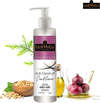 LISSYMOCO Anti- Dandruff Control Conditioner Enriched with Tree Tea Oil and Soya Protein(250 ml)