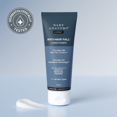 BARE ANATOMY Anti-Hair Fall Conditioner with Redensyl, Rosemary | Reduces Hair Thinning(100 g)