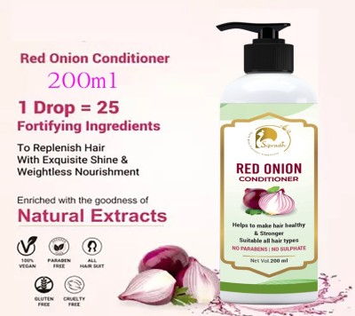 Sipradh Red Onion Conditioner Anti Hairfall Conditioner For Men & Women (200 ml)(200 ml)