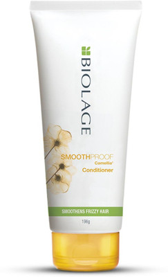 BIOLAGE Smoothproof Professional Camellia Sustainable Conditioner For Frizzy Hair(196 g)
