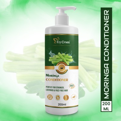 Tryones Moringa Conditioner Perfect For Stronger Lustrous & Frizz-Free Hair(200 ml)