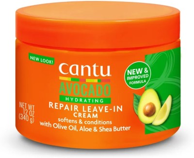 Cantu Shea Butter Avocado Hydrating Repair Leave-In Conditioning Cream - 340g(340 g)