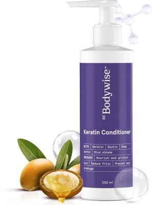 Be Bodywise Biotin & Shea Butter Moisturizing Hair Conditioner | For Dry & Frizzy Hair(200 ml)