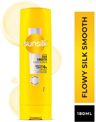 SUNSILK Flowy Silk Smooth Conditioner(180 ml)