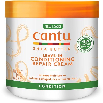 Cantu Shea Butter Leave-In Conditioning Repair Cream, 16 Ounce(453 g)