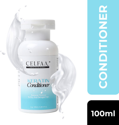 CELFAA PROFESSIONAL Keratin Conditioner | Restores Moisture To Dry And Damage Repire Conditioner(100 ml)