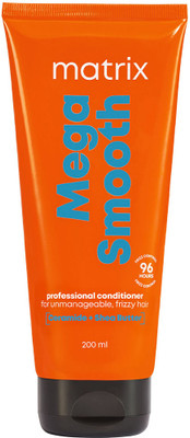 MATRIX Mega Smooth Conditioner for Frizzy, Dry Unmanageable Hair, Defy Frizz for 4 Days(200 ml)