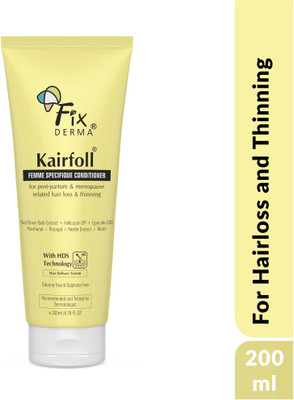 Fixderma Kairfoll Femme Specifique Shampoo for Post-Partum & Menopause, Red Onion Shampoo(200 ml)