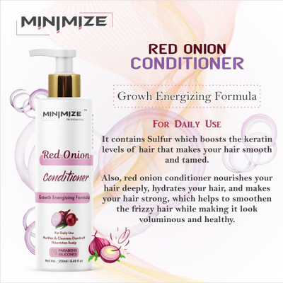 Minimize Red Onion Conditioner Growt Enerinzing Foemula Daliy Use_1(250 ml)