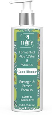 MITTIY MADE Fermented Rice Water & Avocado Conditioner Pack of 1(250 ml)