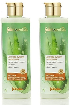 fabessentials Aloe Vera Avocado Conditioner - 250 ml x Pack of 2(500 ml)