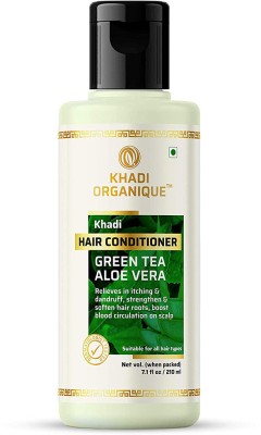 khadi ORGANIQUE Green Tea Aloevera Hair Conditioner(210 ml)