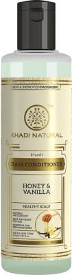 KHADI NATURAL Honey & Vanilla Hair Conditioner for Natural Antioxidant(210 ml)