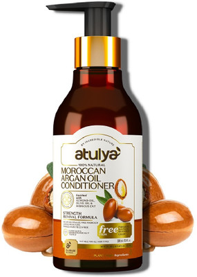 Atulya Moroccan Argan Oil Hair Conditioner | Restore Dull Hair -(300 ml)