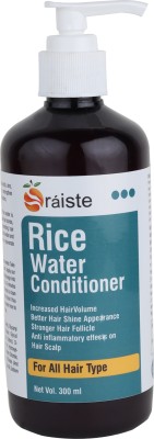 Oraiste Rice Water Conditioner with Rice Water & Keratin for Damaged, Dry Hair(300 ml)