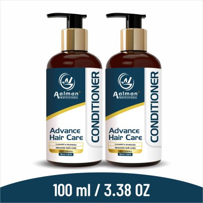 Aalman Professional Advance Hair Care Solution conditioner for Smooth Hair & Shiny (2 Bottle)(200 ml)