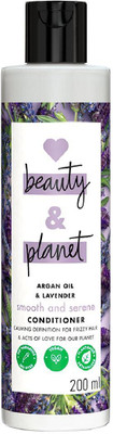 Love Beauty And Planet Argan Oil and Lavender Paraben Free Smooth and Serene Conditioner(200 ml)