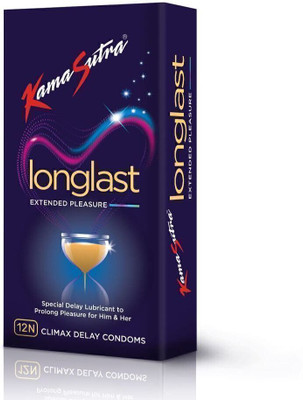 Kamasutra Longlast condoms - 12's Pack Condom(12 Sheets)