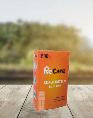 purvish Extra Dotted Super Thin Alian Extra Ribbed Condoms for Extra Stimulation Condom(4 Sheets)