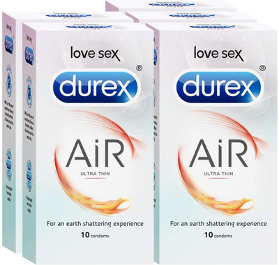 DUREX Air Ultra Thin Condom(Set of 5, 50 Sheets)