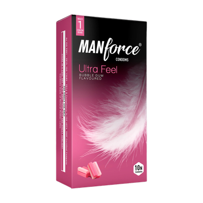 MANFORCE Bubblegum Flavour Condom(10 Sheets)