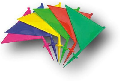 Sterling Flat Marker Pack of 6(Multicolor)