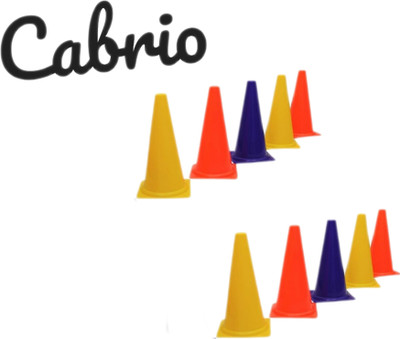 cabrio Cone Marker Pack of 10(Multicolor)