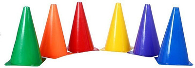 ALPHA Cone Marker Pack of 20(Multicolor)