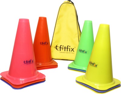FITFIX Cone Marker Pack of 12(Multicolor)