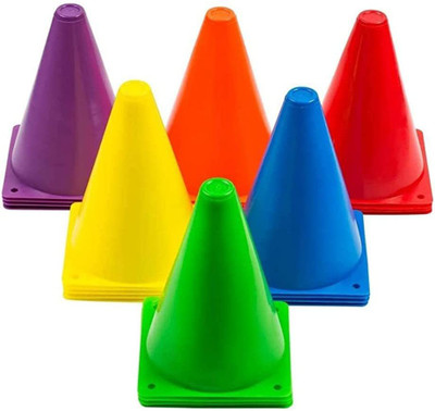 LCARNO Cone Marker Pack of 5(Multicolor)
