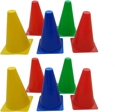 cabrio Cone Marker Pack of 10(Multicolor)