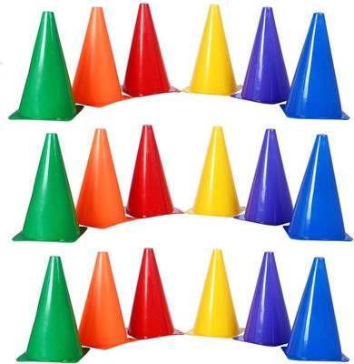 MRT SPORTS Cone Pack of 18(Multicolor)