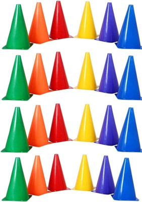 SportsTrend Cone Marker Pack of 24(Multicolor)