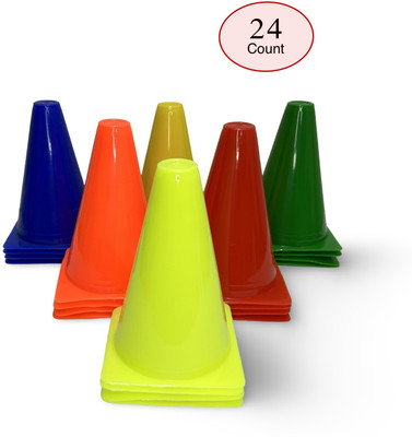 Sports Worldly Cone Marker Pack of 24(Multicolor)