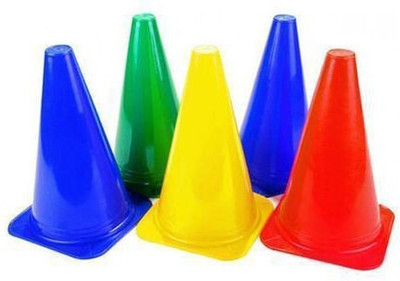 Fitdex Cone Marker Pack of 5(Multicolor)