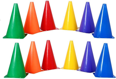 MRT SPORTS Cone Pack of 12(Multicolor)