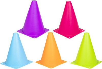 Fitdex Cone Marker Pack of 5(Multicolor)