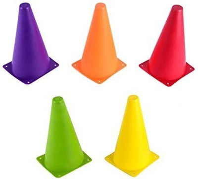 Fitdex Cone Marker Pack of 5(Multicolor)