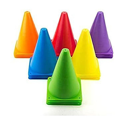 Aryan Sports Cone Marker Pack of 10(Multicolor)