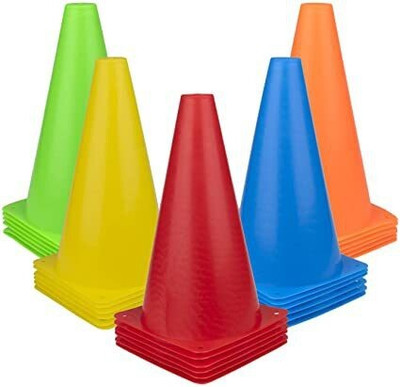 Fitdex Cone Marker Pack of 5(Multicolor)
