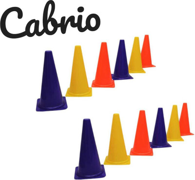 cabrio Cone Marker Pack of 12(Multicolor)