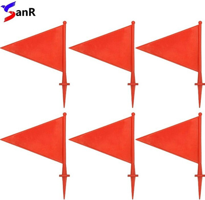 Fitdex Flat Marker Pack of 12(Red)