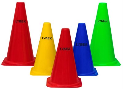 LYGER Cone Marker Pack of 10(Multicolor)