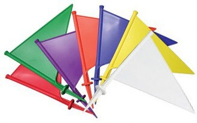 gymfreak Flat Marker Pack of 6(Multicolor)