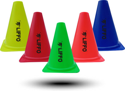 Liffo Cone Marker Pack of 6(Multicolor)